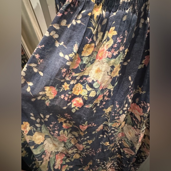Zimmermann Zinnia navy floral linen dress - Picture 6 of 6